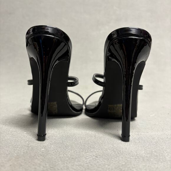 SUPERDOWN‎ Sofia Heel in Black Size 7 Strappy Pointed Toe Bed - Picture 6 of 11
